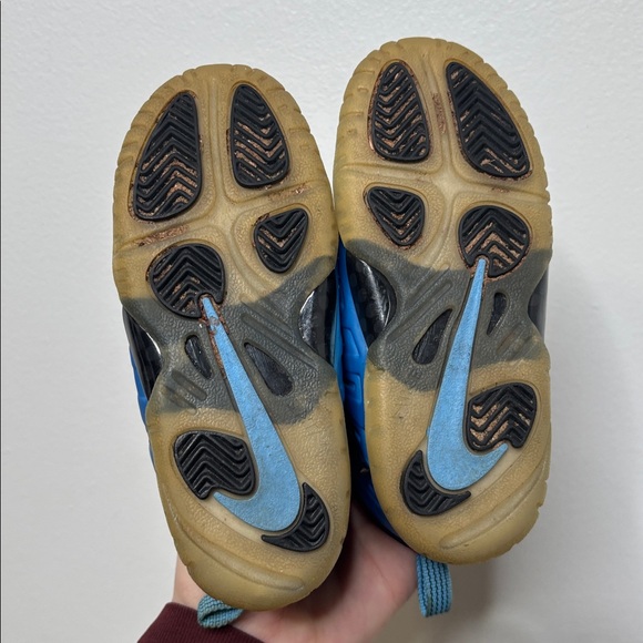 Nike Little Posite One Foamposite TD University Blue 723947-402 Little Boys 9C - Picture 11 of 11